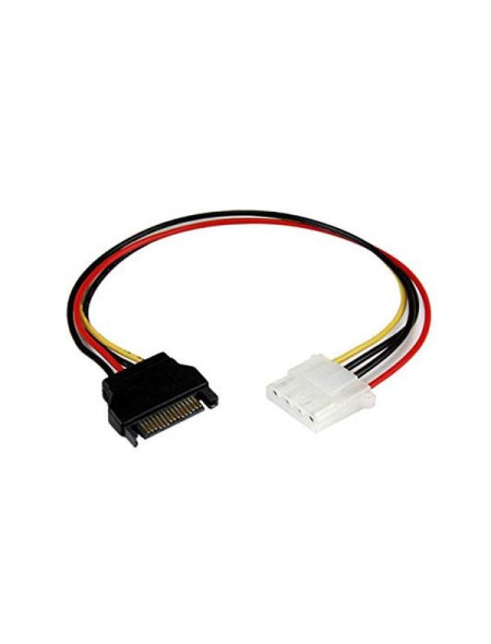 Cable alimentacion Sata macho a Molex hembra 15cm / Lanberg Ca-sahd-10cu-0015