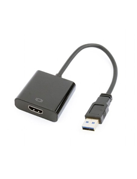 Adaptador Video Usb 3.0 a Hdmi Negro / A-USB3-HDMI-02