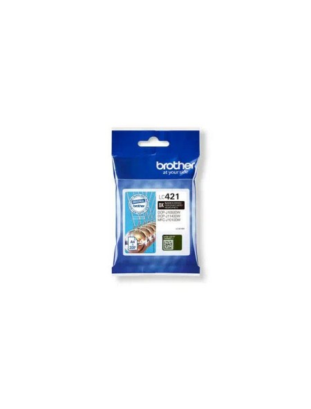 Tinta Original Brother LC421 Negro