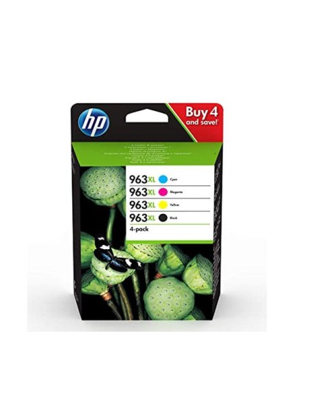 Tinta Original Hp Pack n963  Negro / Cian / Magenta / Amarillo