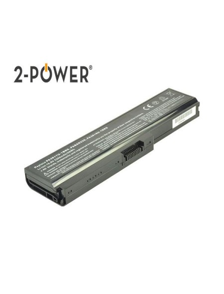 Batería compatible para portátil TOSHIBA L750 10.8V 5200mAh 2-POWER
