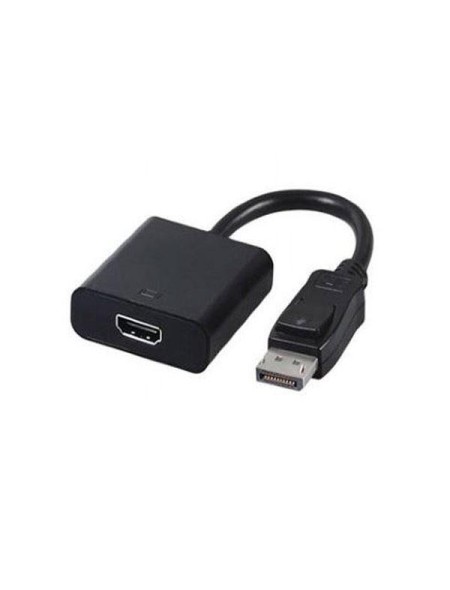 Adaptador DisplayPort a HDMI  M/H / 10cm / Negro / Cablexpert / a-dpm-HDMIf-002