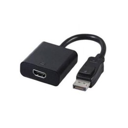 Adaptador DisplayPort a HDMI  M/H / 10cm / Negro / Cablexpert / a-dpm-HDMIf-002