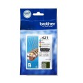 Tinta Original Brother Multipack LC421  (Bk/c/m/y)