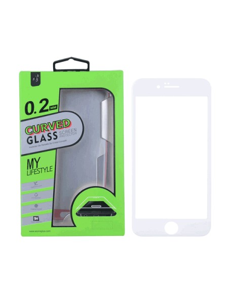 Protector pantalla cristal Anti-espia / Iphone 7G/8G / Blanco