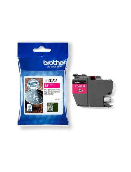 Tinta Original Brother LC422 Magenta