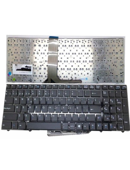 Teclado compatible para portátil MSI Gt60 / Gt70 / Ge60 / Ge70 / V139922ak1 / Ingles