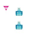 Cable red latiguillo RJ45 Cat.7 SFTP / LSZH / 10 metros / 10 Gbit/s / Gris / Nanocable 10.20.1710