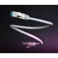 Cable red latiguillo RJ45 Cat.7 SFTP / LSZH / 10 metros / 10 Gbit/s / Gris / Nanocable 10.20.1710