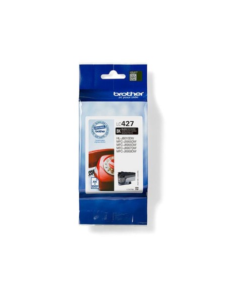 Tinta Original Brother LC427 Negro / 3.000 Pag.
