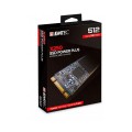 Disco duro SSD M.2 2280 Emtec 512Gb Power Plus X250 / 3D Nand / Sata 3
