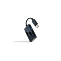 Conversor DisplayPort a HDMI / DVI / VGA / 20cm / Negro / 10.16.3301-ALL