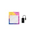 Conversor DisplayPort a HDMI / DVI / VGA / 20cm / Negro / 10.16.3301-ALL