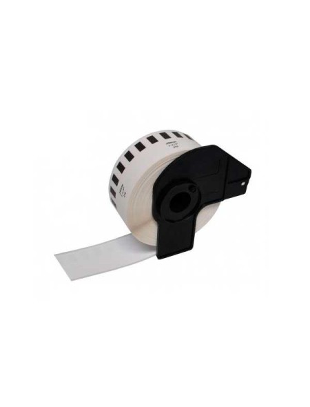 Etiquetas genéricas para BROTHER DK22211 Negro / Blanco