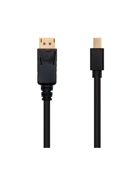 Cable Adaptador Mini Displayport macho a Displayport macho / 2 m / Negro / 10.15.2402