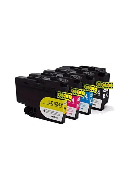Tinta compatible Dayma para BROTHER LC424 Magenta 750 pag.