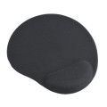 Alfombrilla con reposa muñecas gel negra Gembird MP-GEL-BK
