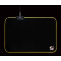 Alfombrilla Gaming Led RGB Gembird / Usb / 10 Modos Iluminacion Led / 250x350mm / MP-GAMELED-M
