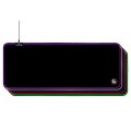 Alfombrilla Gaming Led RGB XL Gembird / Usb / 10 Modos Iluminacion Led / 300x800mm / MP-GAMELED-L