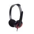 Auriculares con microfono Gembird MHS-002 / 2x Jack 3.5mm / Negro-Rojo