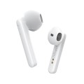 Auriculares Intrauditivos Trust Primo Touch Blanco / Bluetooth / Tactil / Base recargable / 23783