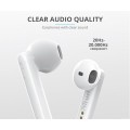 Auriculares Intrauditivos Trust Primo Touch Blanco / Bluetooth / Tactil / Base recargable / 23783