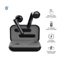 Auriculares Intrauditivos Trust Primo Touch Negro / Bluetooth / Tactil / Base recargable / 23712