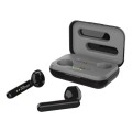 Auriculares Intrauditivos Trust Primo Touch Negro / Bluetooth / Tactil / Base recargable / 23712