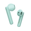 Auriculares Intrauditivos Trust Primo Touch Turquesa / Bluetooth / Tactil / Base recargable / 23781