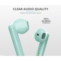 Auriculares Intrauditivos Trust Primo Touch Turquesa / Bluetooth / Tactil / Base recargable / 23781