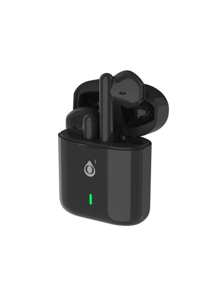 Auriculares estereo Bluetooth 5.3  NC3216 Negro / Tws / Control tactil / Base de carga 200mah / One+