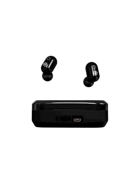 Auriculares Talius EA-5010 TWS / BT 5.0 / Base de carga 2000Mah / Indicador carga Led / Negros