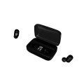 Auriculares Talius EA-5010 TWS / BT 5.0 / Base de carga 2000Mah / Indicador carga Led / Negros
