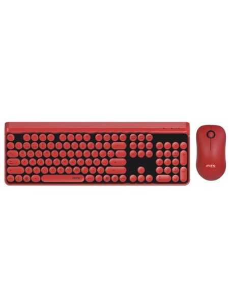 Combo Teclado + Raton Inalambrico GT646 / Rojo / MTK