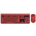 Combo Teclado + Raton Inalambrico GT646 / Rojo / MTK