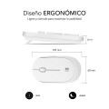 Combo Teclado + Raton Inalambrico Subblim Business / Slim / Silencioso / Blanco/ SUBKBC-CSSW11