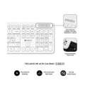 Combo Teclado + Raton Inalambrico Subblim Business / Slim / Silencioso / Blanco/ SUBKBC-CSSW11