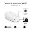 Combo Teclado + Raton Inalambrico Subblim Business / Slim / Silencioso / Blanco/ SUBKBC-CSSW11