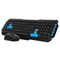Combo Teclado + Raton Inalámbrico DRILE2 / 3Go / Negro / Multimedia / COMBODRILEW2
