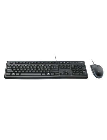 Combo Teclado + Raton USB Logitech MK120 Negro  920-002550