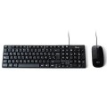 Combo Teclado + Raton USB L-Link / Negro / LL-KB-816-COMBO