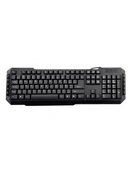 Teclado Multimedia Drile Ps2 / Negro / 3Go / KBDRILEPS2-22