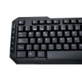 Teclado Multimedia Drile Ps2 / Negro / 3Go / KBDRILEPS2-22