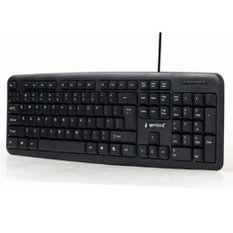 Teclado USb Gembird / 104 Teclas / Negro / KB-U-103-ES