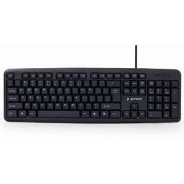 Teclado USb Gembird / 104 Teclas / Negro / KB-U-103-ES