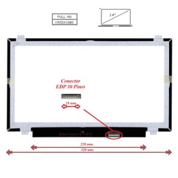 Pantalla para portátil LED 14