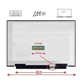 Pantalla para portátil LED 15.6