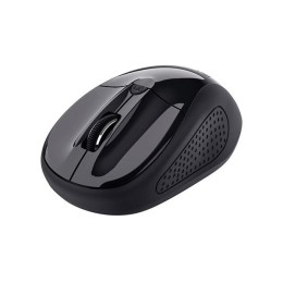 Raton Inalambrico Trust Basics / 1600 Dpi / 4 Botones / Ambidiestro / Negro / 24658