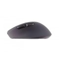 Raton inalámbrico RF + Bluetooth Recargable Talius MO-701 / 2400 Dpi / Bateria 500Mah / Negro