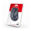 Raton óptico inalambrico Gembird / 4 Botones / 1600 Dpi / Negro / Musw-4b-04